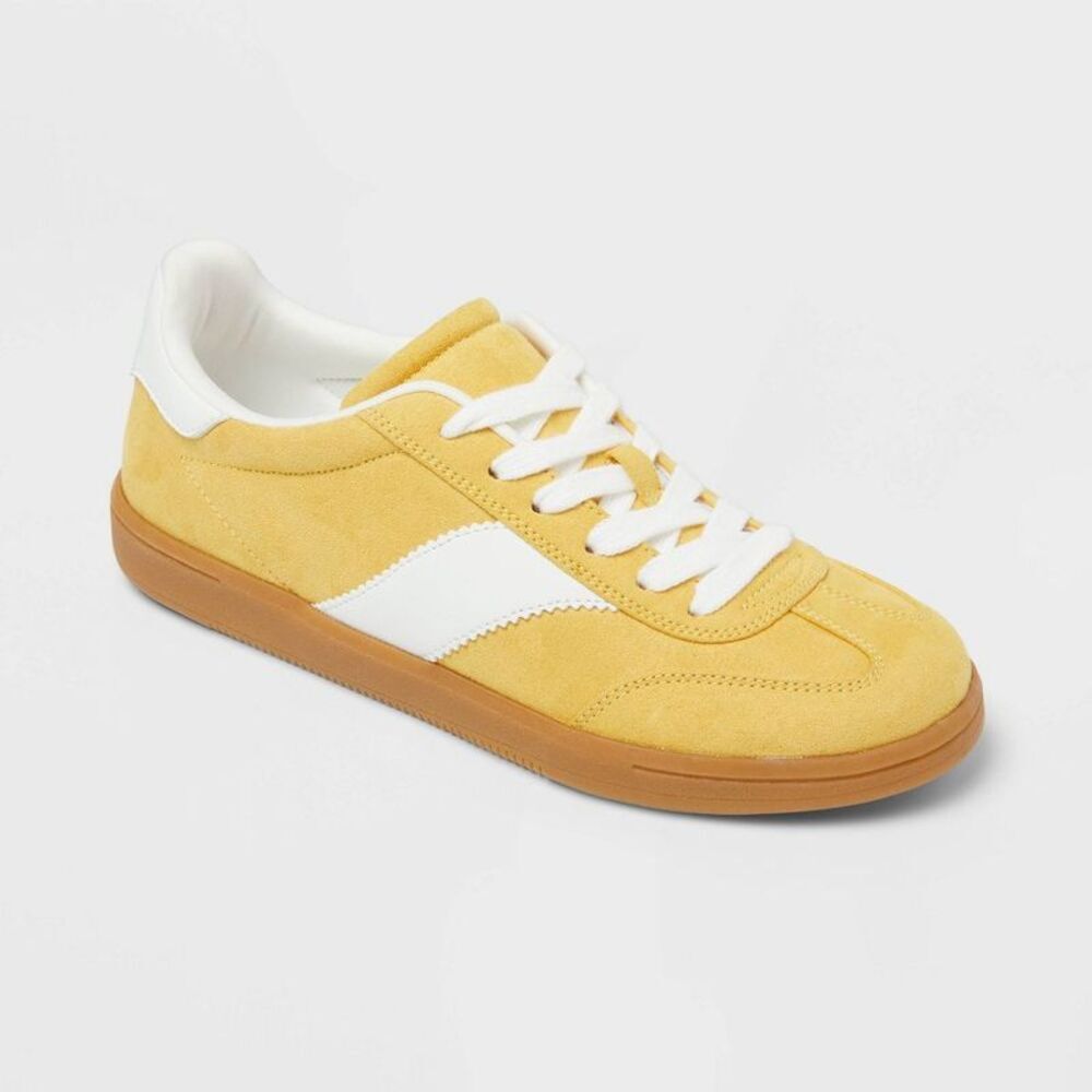 Women's Spencer Fashion Sneakers with Memory Foam Insole - Yellow 6